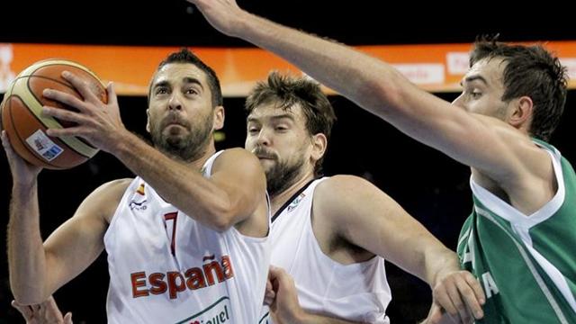 Spain, Macedonia into semis