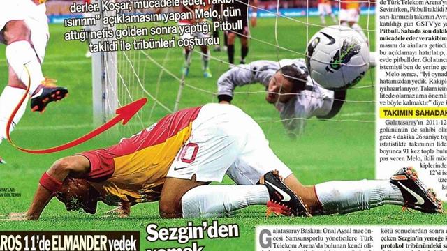 Melo neden Pitbull taklidi yaptı?