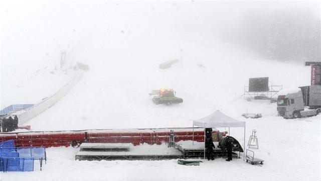 Le slalom reporté, le géant annulé