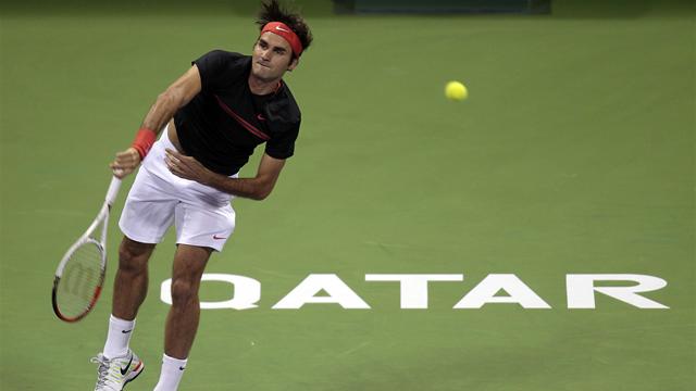 Federer uçarcasına