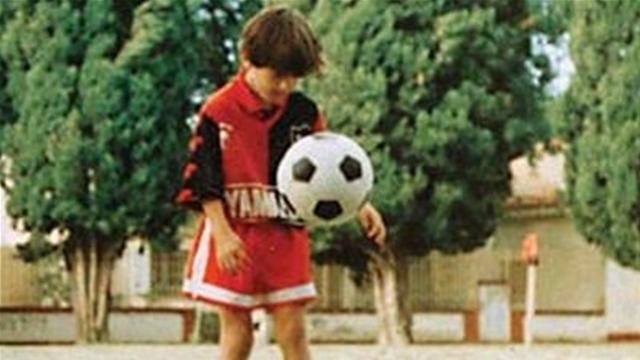 Messi, tout petit déjà