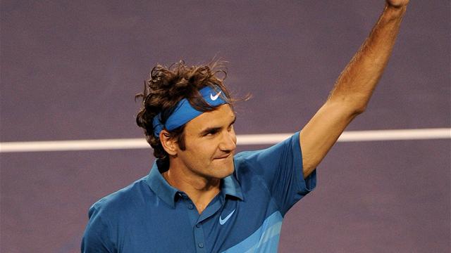Federer, un champion dans le vent