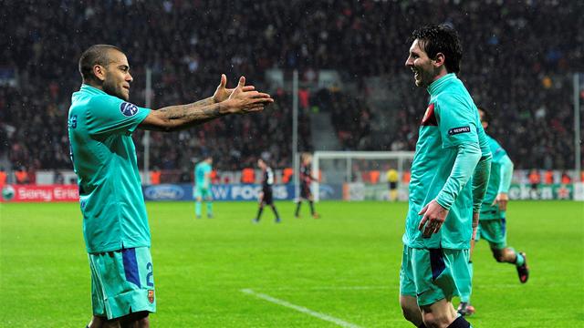 Messi, c'est Alves qu'il préfère