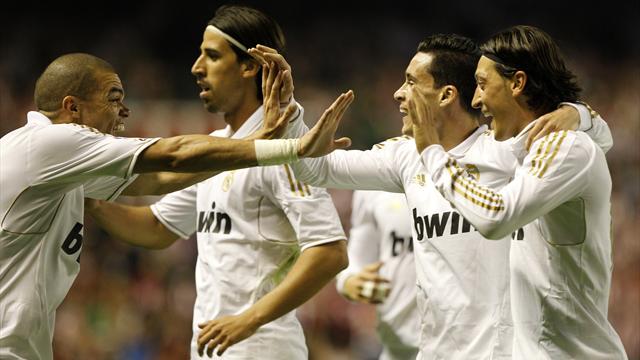 Le Real Madrid en champion