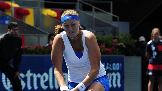 Hradecka stuns Kvitova in Madrid