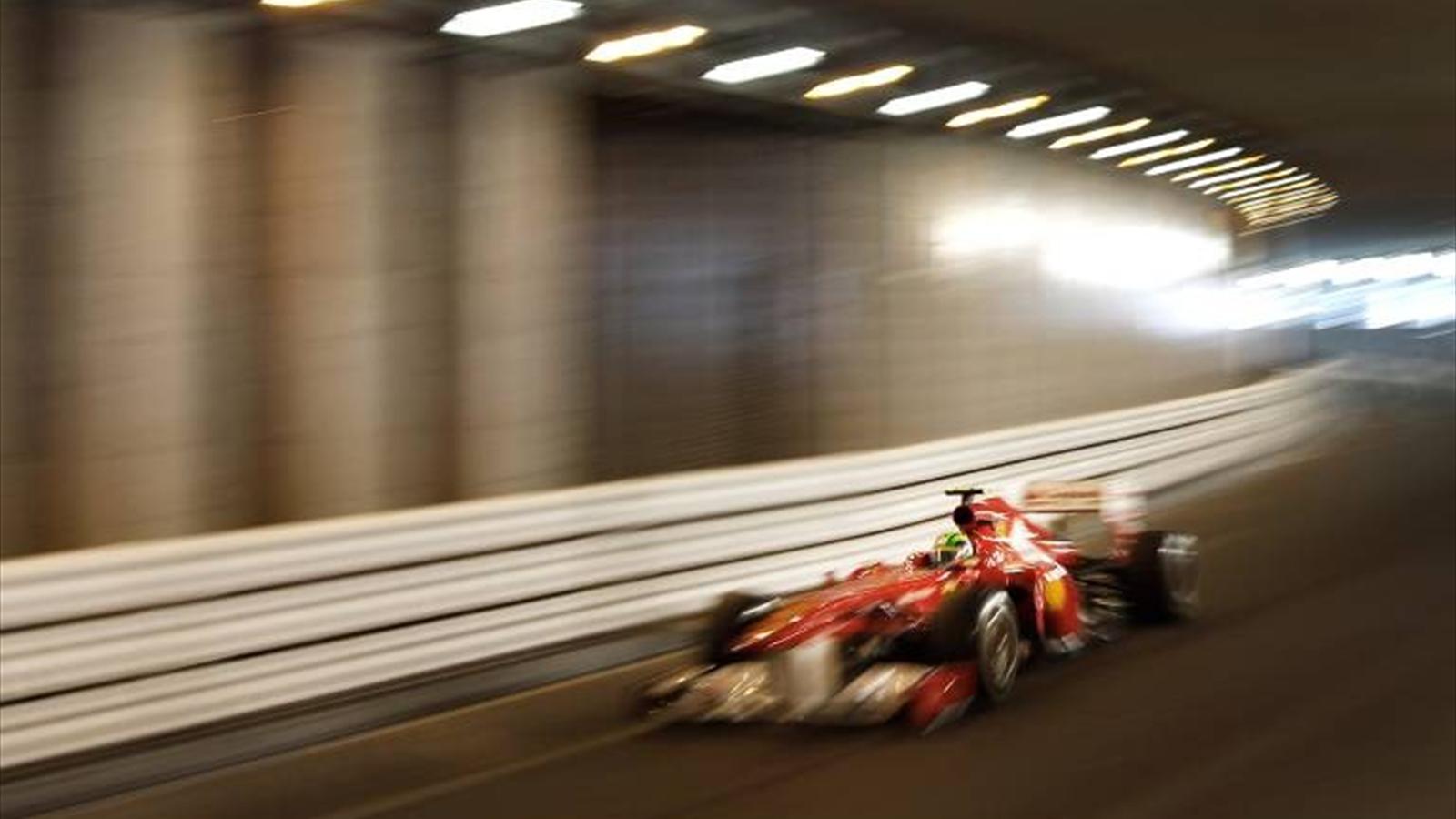 DRS banned in tunnel Monaco Grand Prix 2012 Formula 1 Eurosport Asia