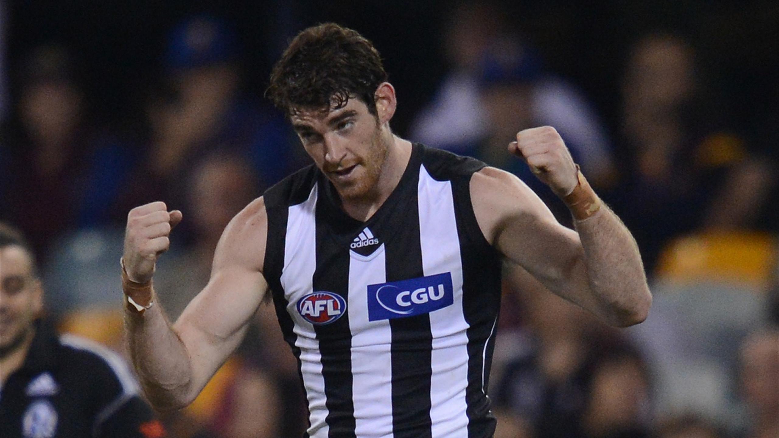 Magpies top AFL ladder Australian Football Eurosport