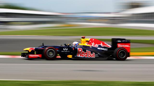 Kanada'da pole Vettel'in