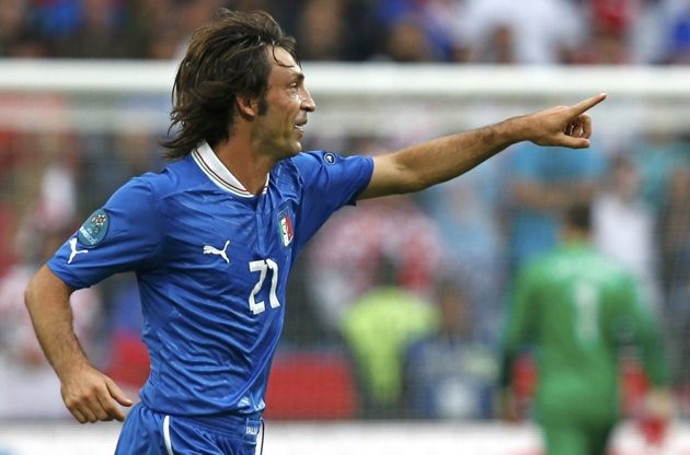 Andrea Pirlo - Italy vs Croatia - Euro 2012