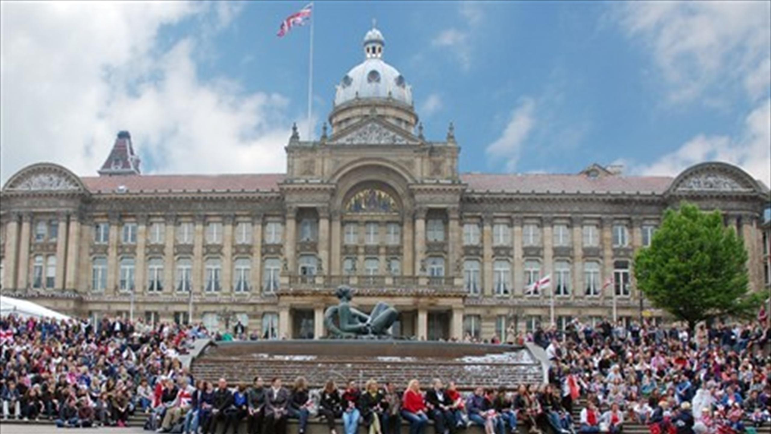 Birmingham fans for Bolt Eurosport