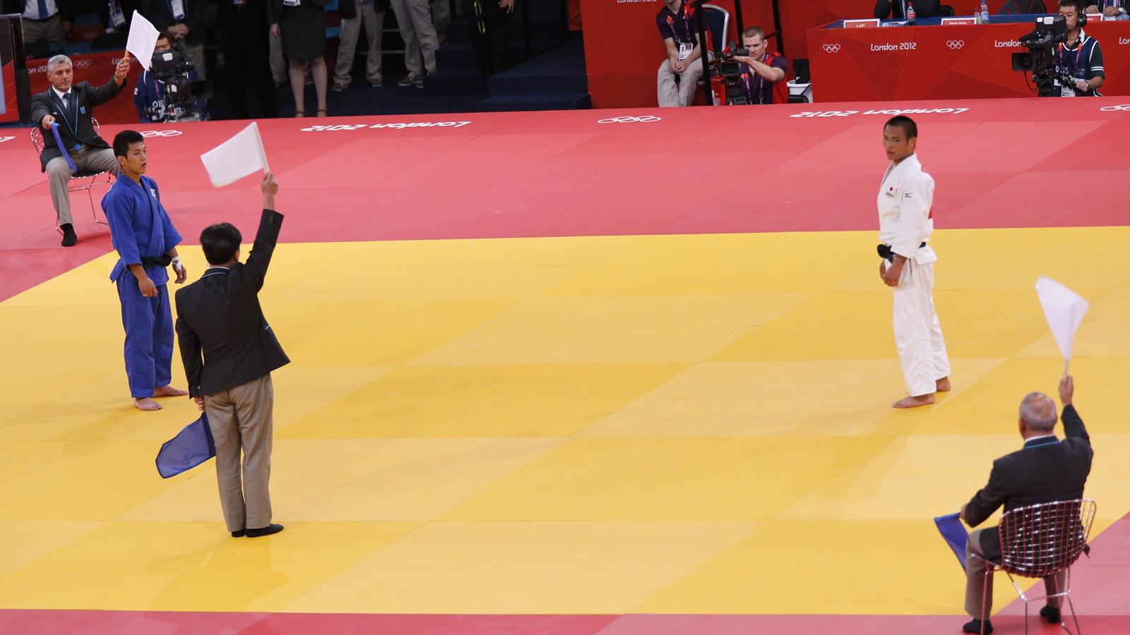 Judo result overturned Olympic Games 2012 Judo Eurosport Asia