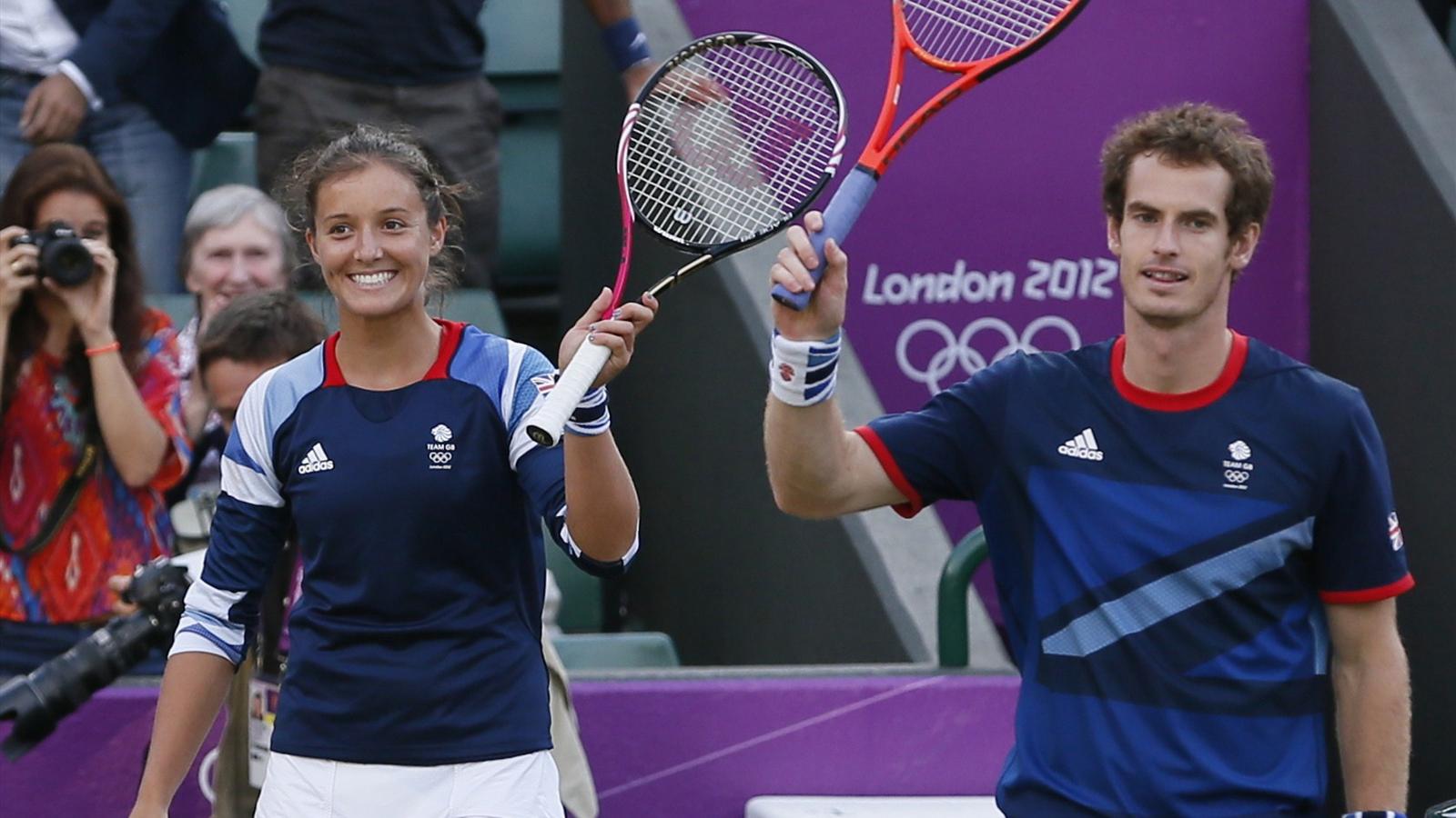 GB in mixed doubles final Olympic Games 2008 Tennis Eurosport