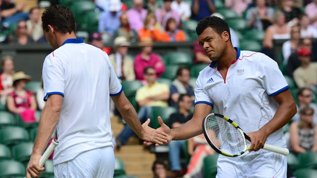 Llodra et Tsonga, l'argent tout de même