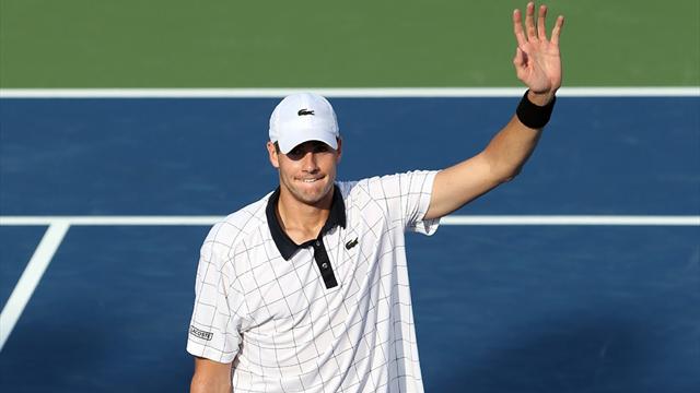 Isner s'est arraché