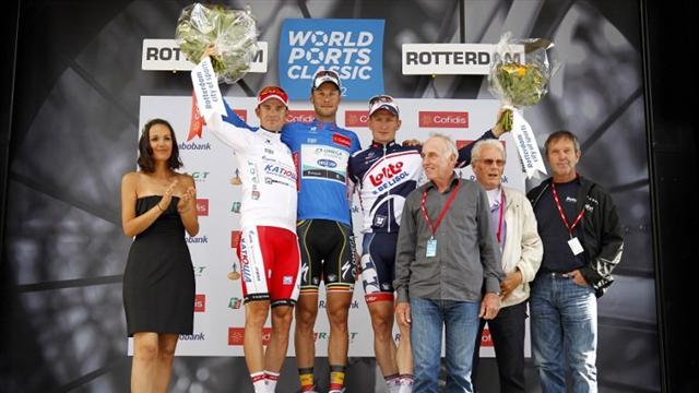 Bos wins Ports stage two, Boonen claims overall win