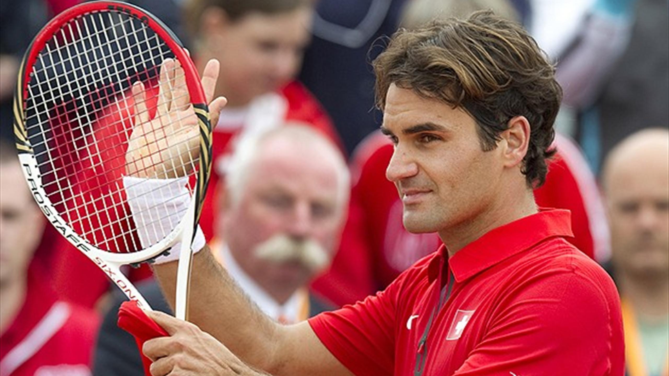 Veste Nike Federer - Coupe Davis 2014 - Sweat Rouge Sportif - Taille L - Comme Neuf
