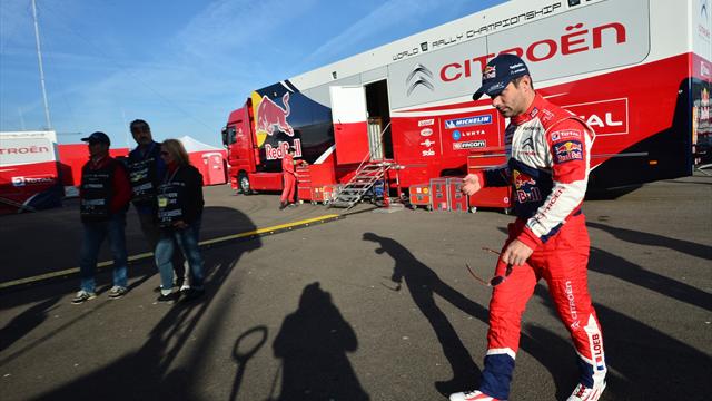 Loeb à l'arrêt