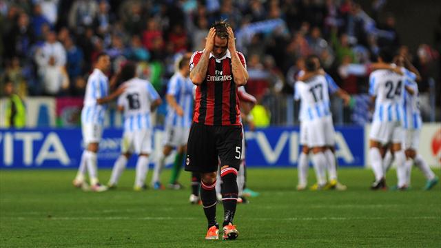 Malaga distance Milan, Schalke surprend Arsenal