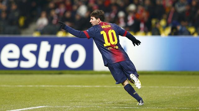 Messi déboule sur Raul