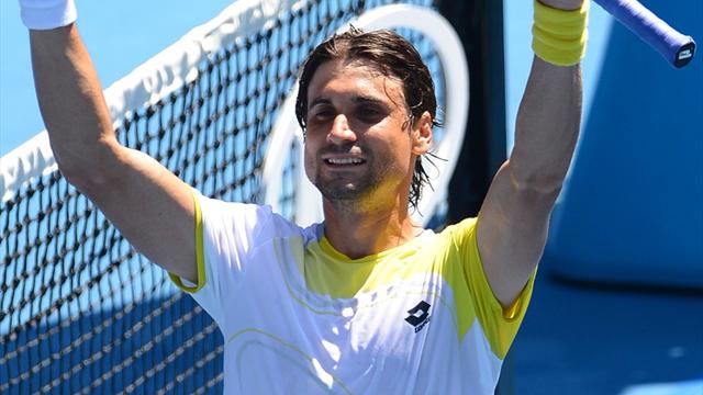 Ferrer fonce, Tipsarevic craque