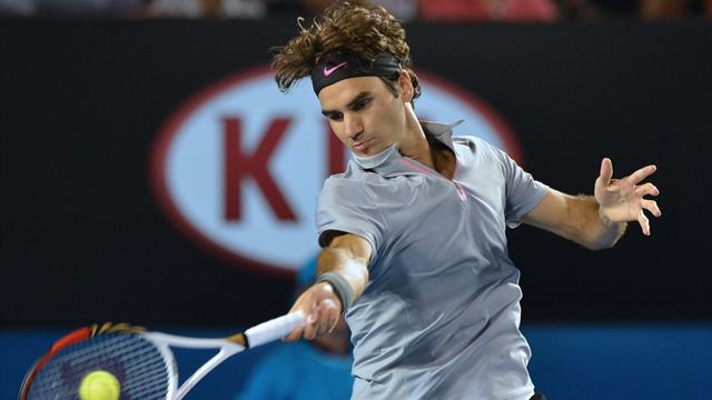 Federer en démonstration