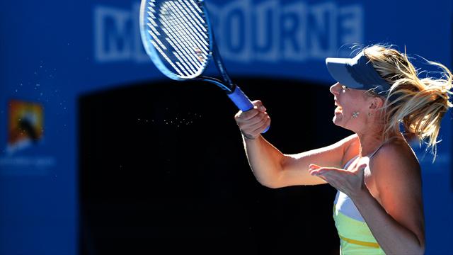 Sharapova tombe à son tour