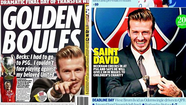 Beckham : "saint" et accessoirement footballeur