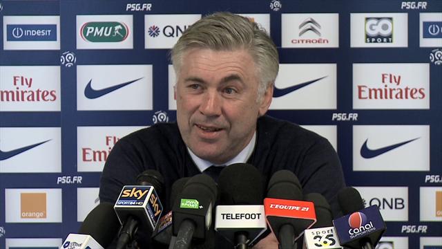 Ancelotti: "Zlatan sait qu'il a un gros nez" Ancelotti: "Zlatan sait qu'il a un gros nez"