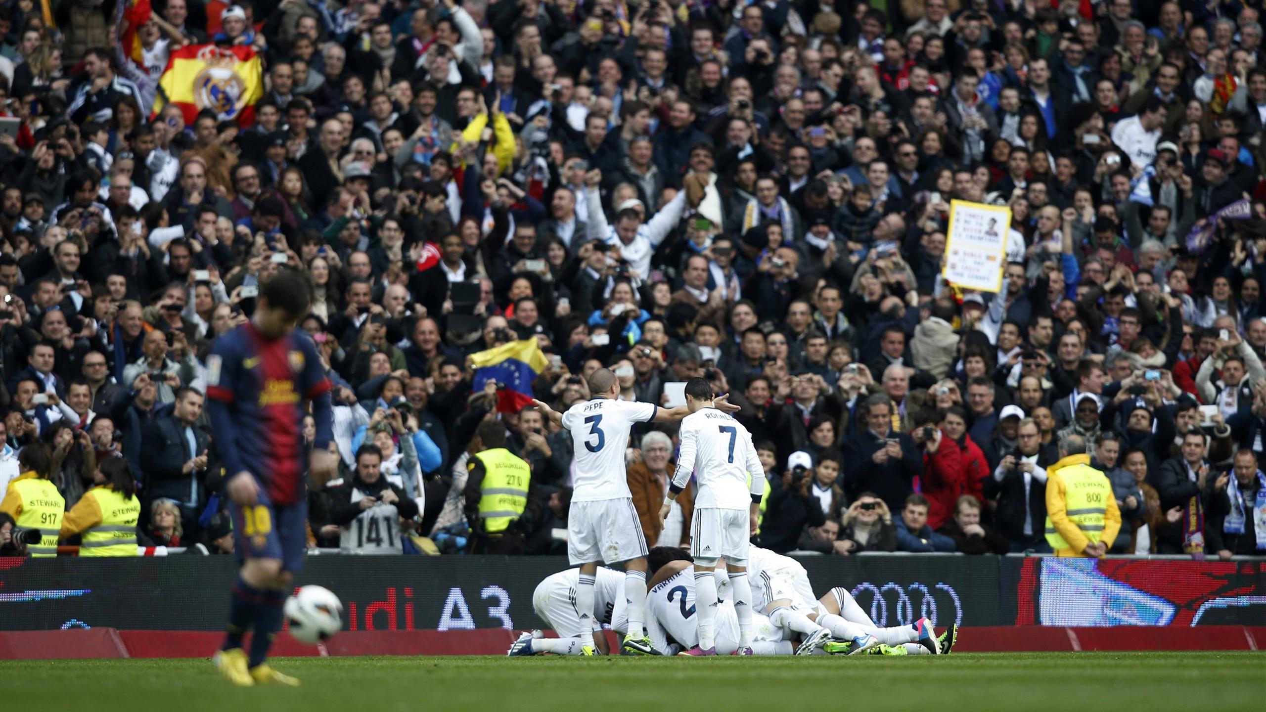 İspanya Ligi Real Madrid Barcelona'yı 21 mağlup etti Eurosport