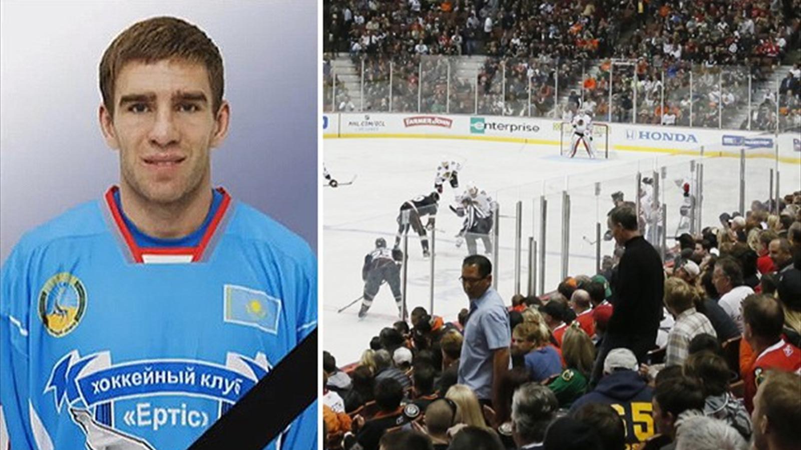 Ice hockey player dies after hit to head Ice Hockey Eurosport Asia