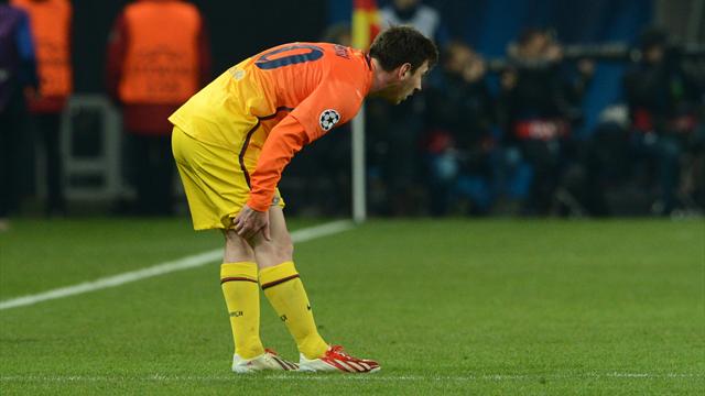 Messi : 45 minutes, un but, une blessure