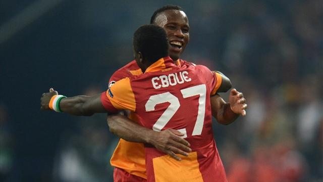 Galatasaray-Mersin: Con Drogba, los problemas son menos (3-1)