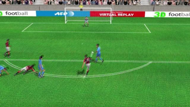 Le but de Mathieu Flamini en 3D Le but de Mathieu Flamini en 3D