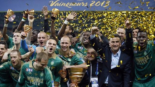 Saint-Etienne retrouve les cimes