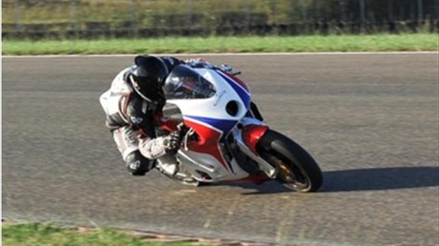Luca Mahias et la transformers de Christian Boudinot, wild-card au Mugello !