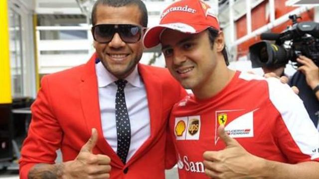 Alves dans les paddocks