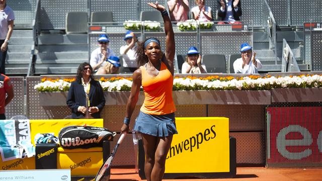 Serena, le rouge lui va bien aussi
