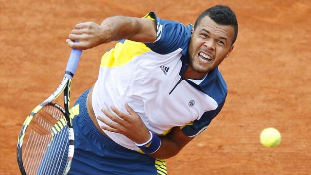 Ce serait la première finale de Tsonga sur terre battue