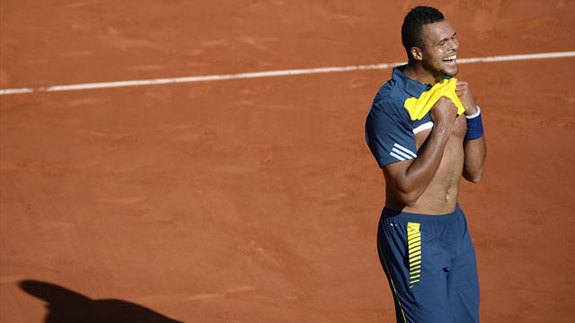 Le maître, c'était Tsonga
