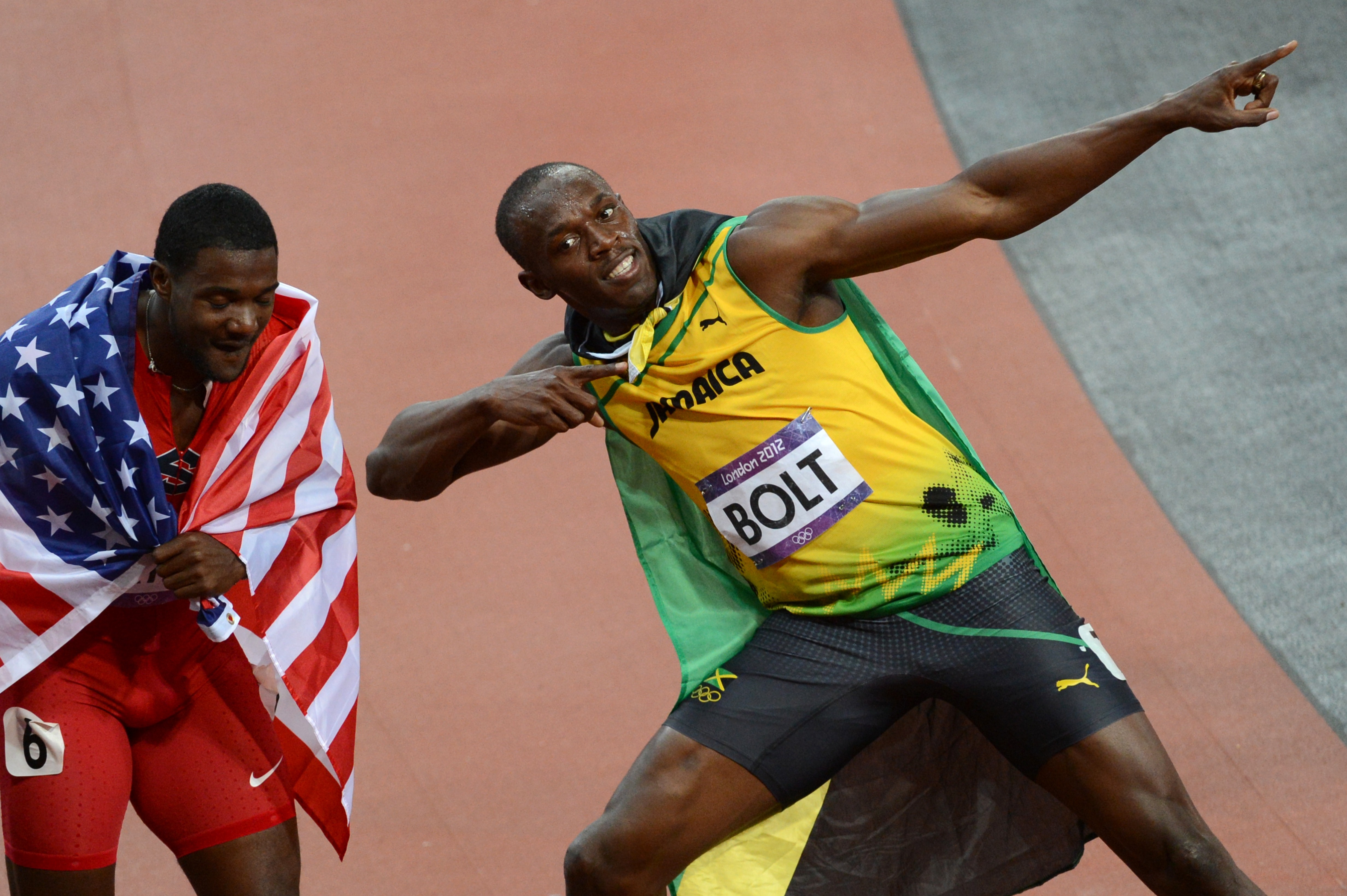 Bolt gatlin 2012