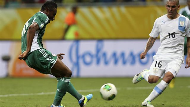 Le pagelle di Nigeria-Uruguay 1-2