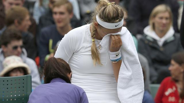 Azarenka n'est pas encore prête