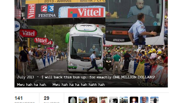 TweeTour: Le Bus Orica? On sait pourquoi...