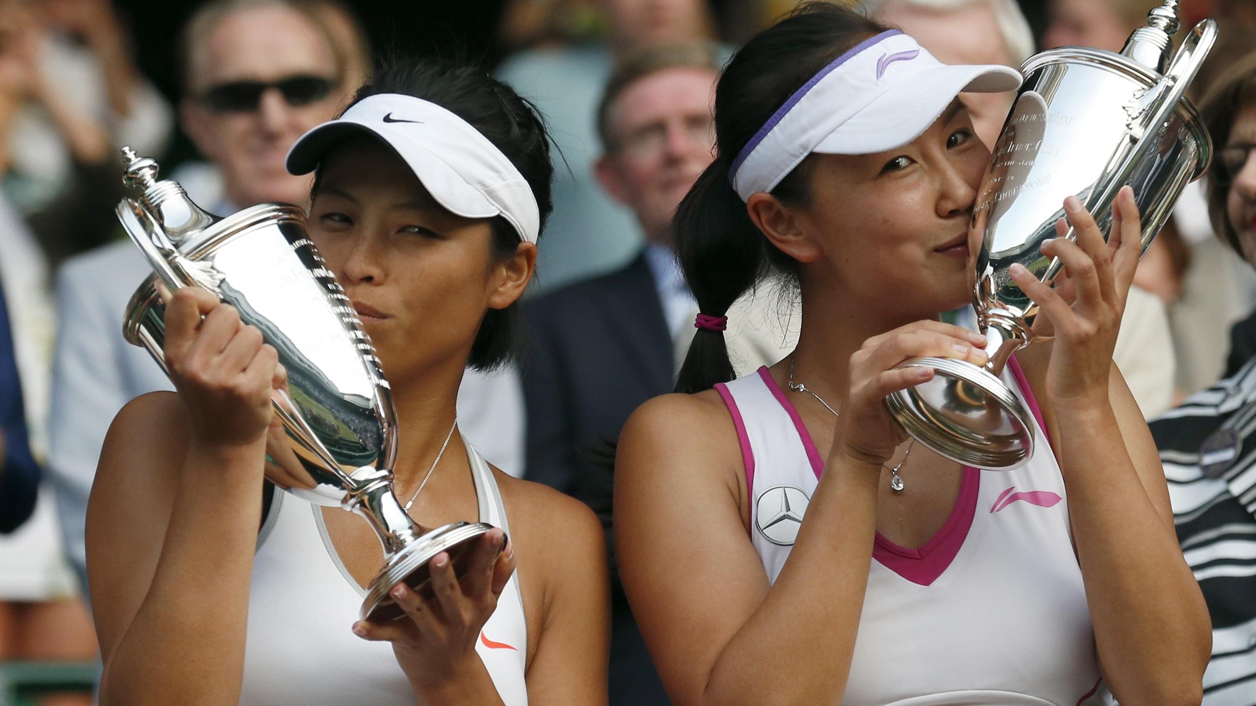 Hsieh becomes Taiwan's first grand slam title winner - Wimbledon 2012