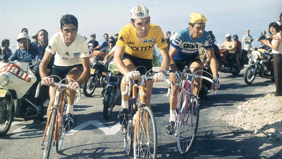 Eddy Merckx, Luis Ocana, Raymond Poulidor