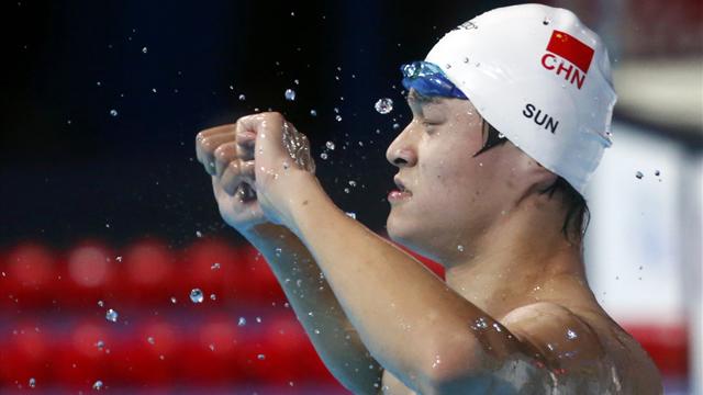Sun Yang üçlemeyi tamamladı