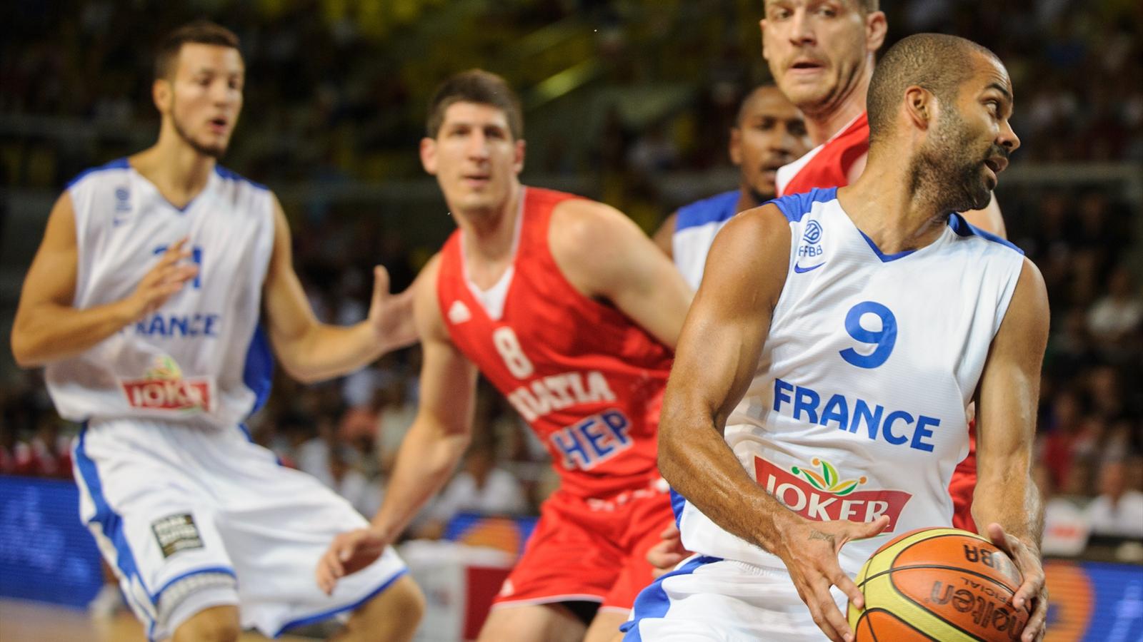 Préparation Euro 2013 La France domine la Croatie Basketball
