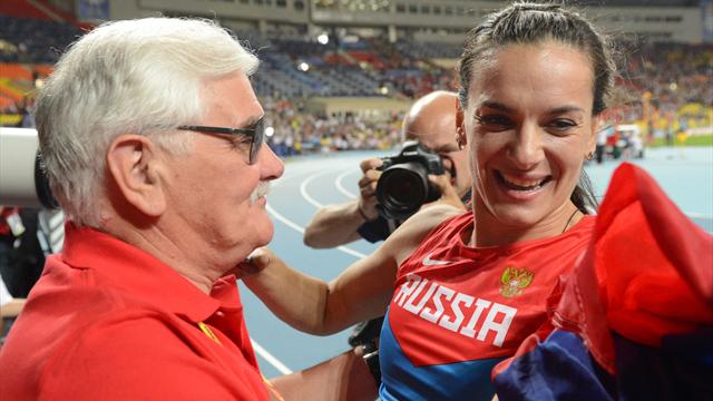 Isinbayeva : "Chez nous, les hommes vivent avec les femmes"