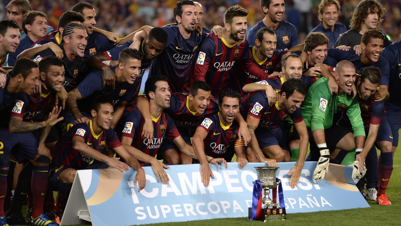 Süper Kupa Barcelona'nın İspanya Süper Kupası 20132014 Futbol