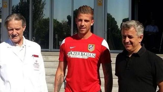 Алдервейрелд прошел медосмотр в «Атлетико»